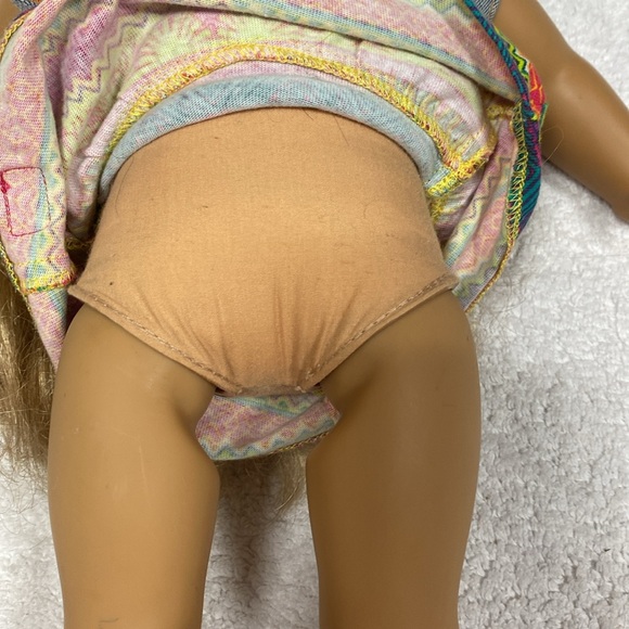 American Girl Doll 18" Tenney Grant Meet Blond Curly Hair Brown Eyes Freckles - Picture 5 of 7